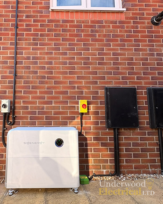 Halfway through Solar PV install | Underwood Electrical Ltd