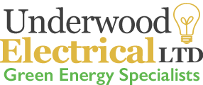 Underwood Electrical Ltd, Green Energy Specialists Logo